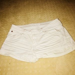 Hudson White Shorts